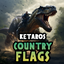 Ketaros Country Flags logo