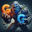 GG Golems logo